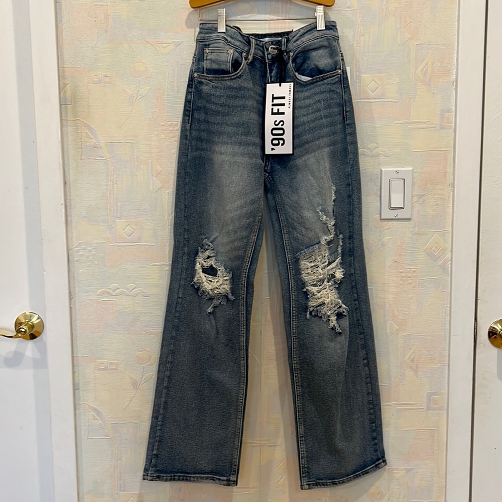 Almost Famous 90’s Fit Jeans | 0 | NWT